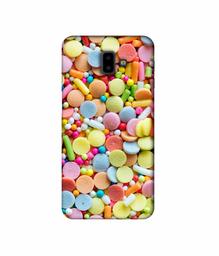 Amazon Brand - Solimo Designer Candies 3D Printed Hard Back Case Mobile Cover for Samsung Galaxy J6 Plus