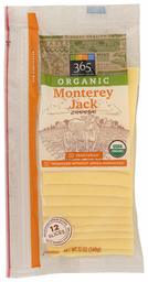 365 Everyday Value, Organic Monterey Jack Slices, 12 oz