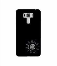 Amazon Brand - Solimo Designer Circle Pattern 3D Printed Hard Back Case Mobile Cover for Asus Zenfone 3 Laser ZC551KL