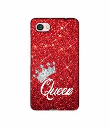 Amazon Brand - Solimo Designer Queen On Red Glitter 3D Printed Hard Back Case Mobile Cover for Xiaomi Redmi Y1 Lite