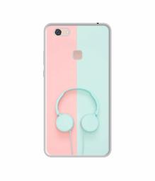 Amazon Brand - Solimo Designer Head Phone UV Printed Soft Back Case Mobile Cover for Vivo Z10