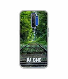 Amazon Brand - Solimo Designer Alone UV Printed Soft Back Case Mobile Cover for Oppo Reno Ace/Realme X2 Pro