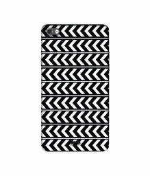 Amazon Brand - Solimo Designer Horizontal Arrow Texture 3D Printed Hard Back Case Mobile Cover for Micromax Canvas Sliver 5 Q450