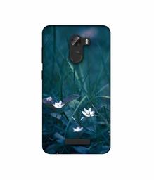 Amazon Brand - Solimo Designer White Flower 3D Printed Hard Back Case Mobile Cover for Gionee A1 Lite