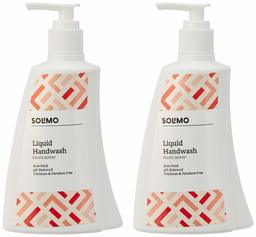 Amazon Brand - Solimo Antibacterial Handwash Liquid, Rose - 250 ml (Pack of 2)