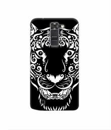 Amazon Brand - Solimo Designer White Tiger 3D Printed Hard Back Case Mobile Cover for LG K7