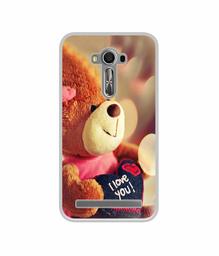 Amazon Brand - Solimo Designer Teddy Bear UV Printed Soft Back Case Mobile Cover for Asus Zenfone 2 Laser ZE550KL