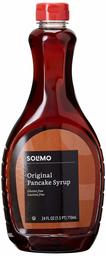 Amazon Brand - Solimo Pancake Syrup, Original Flavor, 24 FL OZ