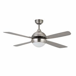 Amazon Brand – Stone & Beam Remote-Controlled 4-Blade Ceiling Fan with Light, 52