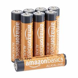 AmazonBasics AAA Performance Alkaline Batteries (8-Pack) - Packaging May Vary