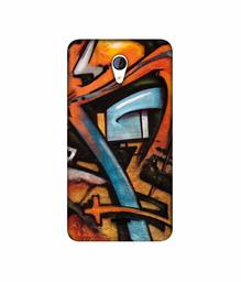 Amazon Brand - Solimo Designer Painting 3D Printed Hard Back Case Mobile Cover for Micromax Canvas Unite 2 A106