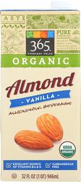 365 by Whole Foods Market, Organic Shelf-Stable Almondmilk, Vanilla, 32 Fl Oz