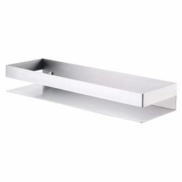 Umi. Essentials Bathroom Shelf Stainless Steel Bath Shower Shelf Basket Caddy RUSTPROOF Square Modern Style Wall Mounted Brushed Finish, BSC205S40ADG-2