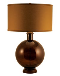 Pinzon Mocha Glass Table Lamp