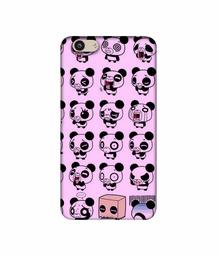 Amazon Brand - Solimo Designer Panda Experation 3D Printed Hard Back Case Mobile Cover for Vivo Y53