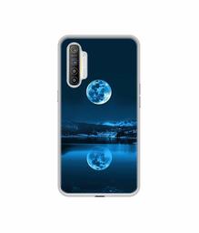 Amazon Brand - Solimo Designer Moon Pattern Print UV Printed Soft Back Case Mobile Cover for Realme XT