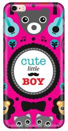 Amazon Brand - Solimo Designer Cute Little Boy Pattern 3D Printed Hard Back Case Mobile Cover for Apple iPhone 6s Plus