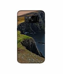 Amazon Brand - Solimo Designer Mountain Valley 3D Printed Hard Back Case Mobile Cover for Samsung Galaxy S8 Plus