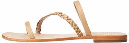 find. Diagonal Weave Mule Sandalias con punta abierta, Beige Nude), 37 EU