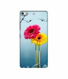 Amazon Brand - Solimo Designer Sun Flower 3D Printed Hard Back Case Mobile Cover for Gionee Elife S7