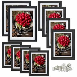 UMI Essentials Black Picture Frame Set