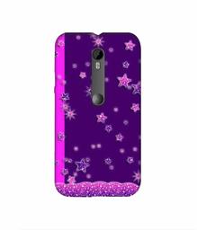 Amazon Brand - Solimo Designer Sparkling Stars 3D Printed Hard Back Case Mobile Cover for Motorola Moto G 3rd Generation