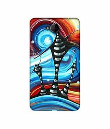 Amazon Brand - Solimo Designer Abstarct Texture 3D Printed Hard Back Case Mobile Cover for Microsoft Lumia 650