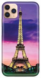 Amazon Brand - Solimo Designer Eiffel Tower 3D Printed Hard Back Case Mobile Cover for Apple iPhone 11 Pro