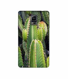 Amazon Brand - Solimo Designer Desert Plant 3D Printed Hard Back Case Mobile Cover for Samsung Galaxy Note 4