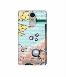 Amazon Brand - Solimo Designer Paintings 3D Printed Hard Back Case Mobile Cover for Lenovo K5 Note