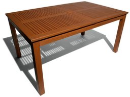 Strathwood Lido Rectangular Dining Table