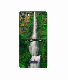 Amazon Brand - Solimo Designer Waterfall 3D Printed Hard Back Case Mobile Cover for Micromax Canvas 5 E481