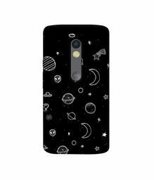 Amazon Brand - Solimo Designer Solar System 3D Printed Hard Back Case Mobile Cover for Motorola Moto X Force