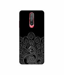 Amazon Brand - Solimo Designer Peacock Pattern 3D Printed Hard Back Case Mobile Cover for Poco X2 / Mi Redmi K30