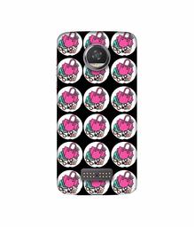 Amazon Brand - Solimo Designer Ladies Accessories Pattern 3D Printed Hard Back Case Mobile Cover for Moto Z2 Play