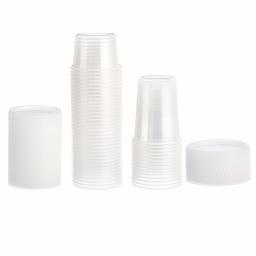 AmazonCommercial Deli Containers with Lids, Pack of 50, 18-8oz; 18-16oz; 14-32oz