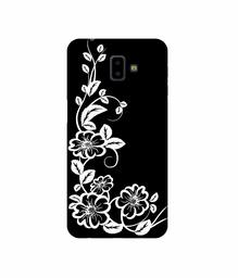 Amazon Brand - Solimo Designer Flower 3D Printed Hard Back Case Mobile Cover for Samsung Galaxy J6 Plus