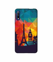 Amazon Brand - Solimo Designer Colored Paris 3D Printed Hard Back Case Mobile Cover for Honor 9X