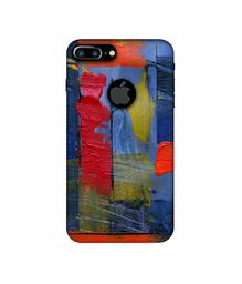 Amazon Brand - Solimo Designer Color Board 3D Printed Hard Back Case Mobile Cover for Apple iPhone 7 Plus (Logo Cut)