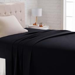 AmazonBasics Satin Flat Sheet