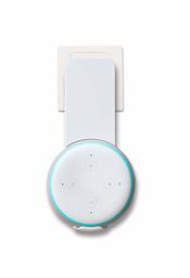 AmazonBasics Outlet Wall Mount for Echo Dot 3RD, White