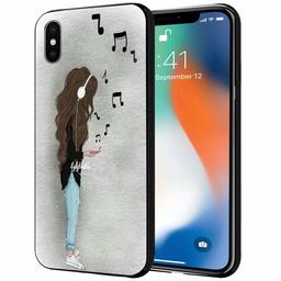 Amazon Brand - Solimo Designer Music Printed Hard Back Case Mobile Cover for Apple iPhone Xs Max (D1259)