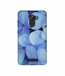 Amazon Brand - Solimo Designer Light Blue Flower Photography 3D Printed Hard Back Case Mobile Cover for Gionee A1 Lite