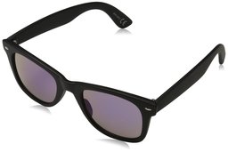 Sunglasses Istanbul Montures de lunettes, Noir (Rubb Black/Blue Revo), 50