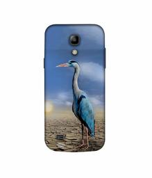 Amazon Brand - Solimo Designer Bagula 3D Printed Hard Back Case Mobile Cover for Samsung Galaxy S4 Mini