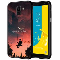 Amazon Brand - Solimo Designer Alone Printed Hard Back Case Mobile Cover for Samsung Galaxy J6 2018 / Samsung Galaxy On6 (D1294)