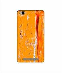 Amazon Brand - Solimo Designer Gold Yellow Paint 3D Printed Hard Back Case Mobile Cover for Xiaomi Redmi 3S