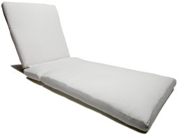 Strathwood Falkner Chaise Lounge Cushion, Eggshell