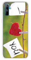 Amazon Brand - Solimo Designer Multicolor Love Design Printed Soft Back Case Mobile Cover for Realme C3