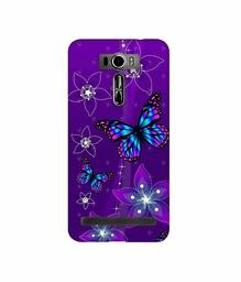 Amazon Brand - Solimo Designer Butterflies 3D Printed Hard Back Case Mobile Cover for Asus Zenfone 2 Laser ZE601KL